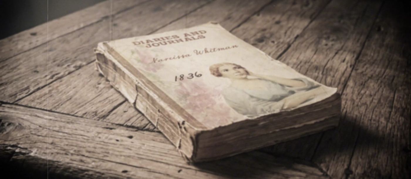 A pioneer journal from 1836, from the orientation film