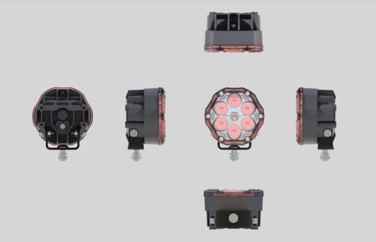 Industrial design orthographic view