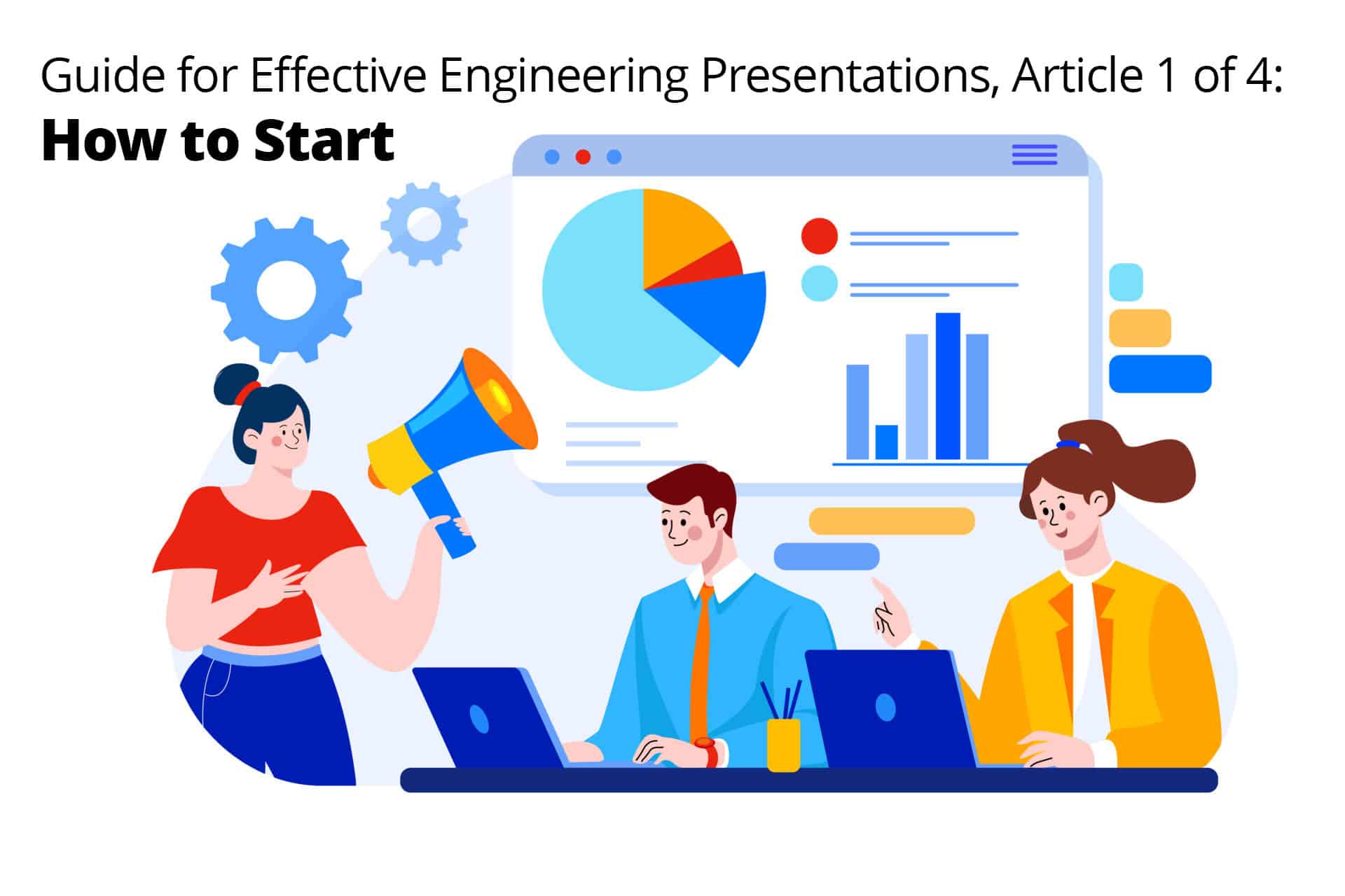 How do you present an engineering project?