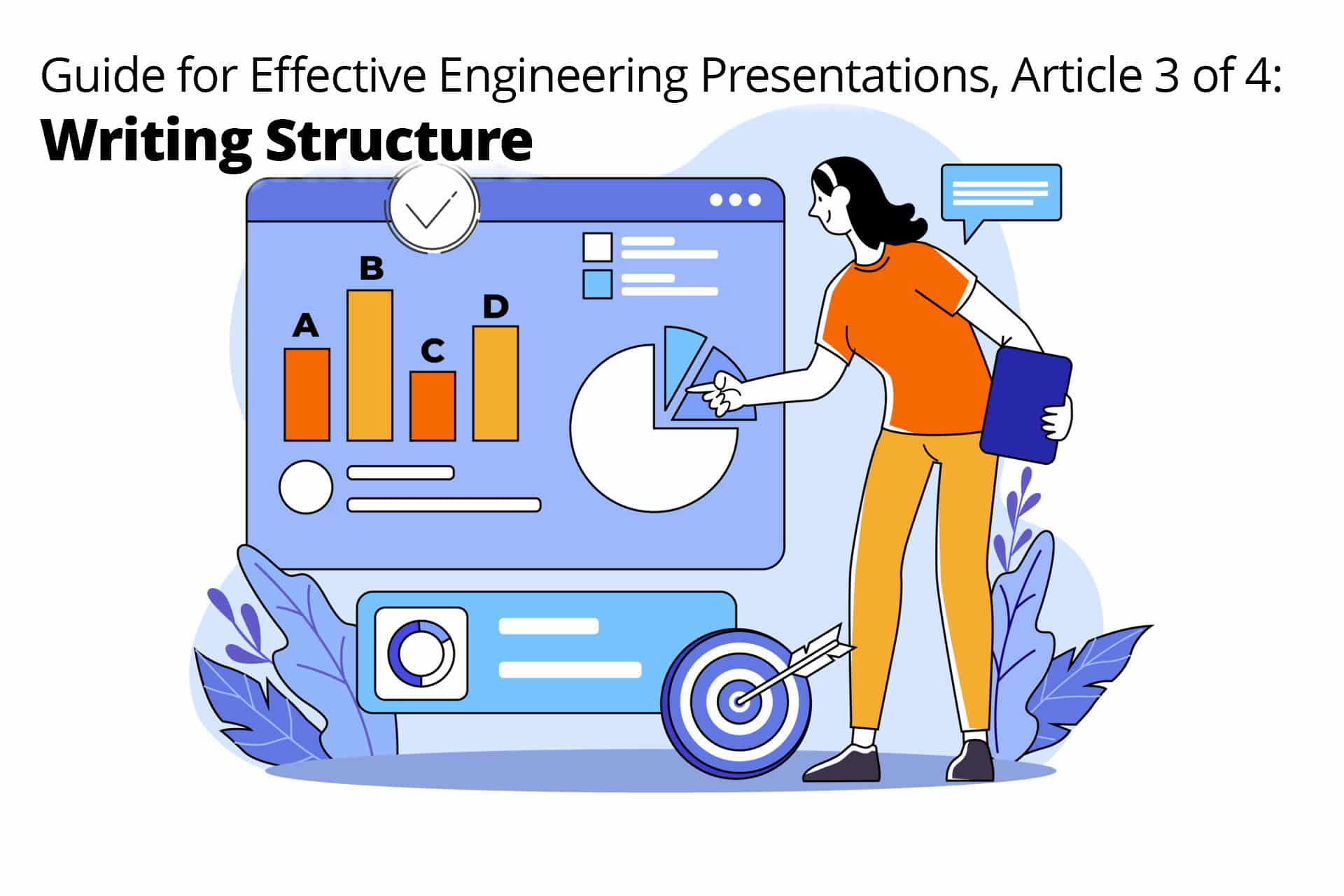 What should be included in an engineering presentation?