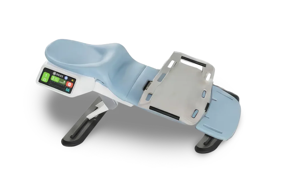 Head-up CPR elevation device rendering